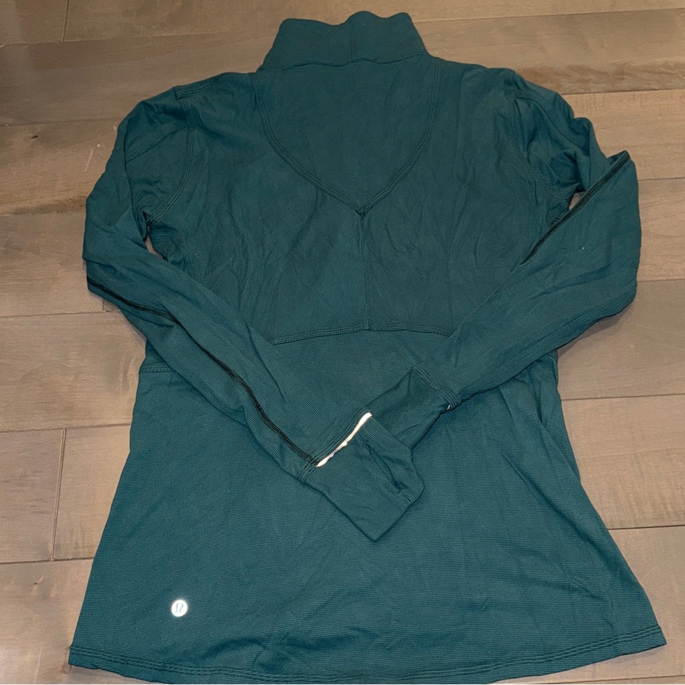 Lululemon Teal Long Sleeve Women's Top - Picture 5 of 5